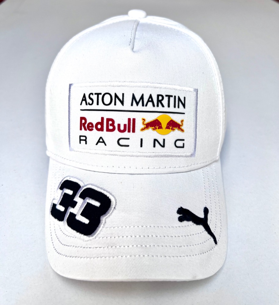 Kšiltovka RedBull Aston Martin 33 bílá