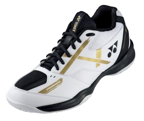 Boty na badminton Yonex PC 39 WIDE WHITE GOLD